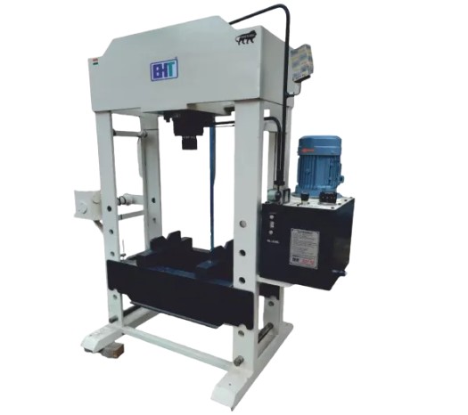 H Frame Hydraulic Press Motorized Electric | Power Operated 20-200 Ton with Foot Pedal Control for Precision Punching, Forming & Maintenance Tasks.